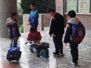 101學年度自治鄉幹部校門抽測，開新視窗